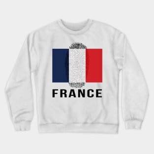 France Flag DNA Crewneck Sweatshirt